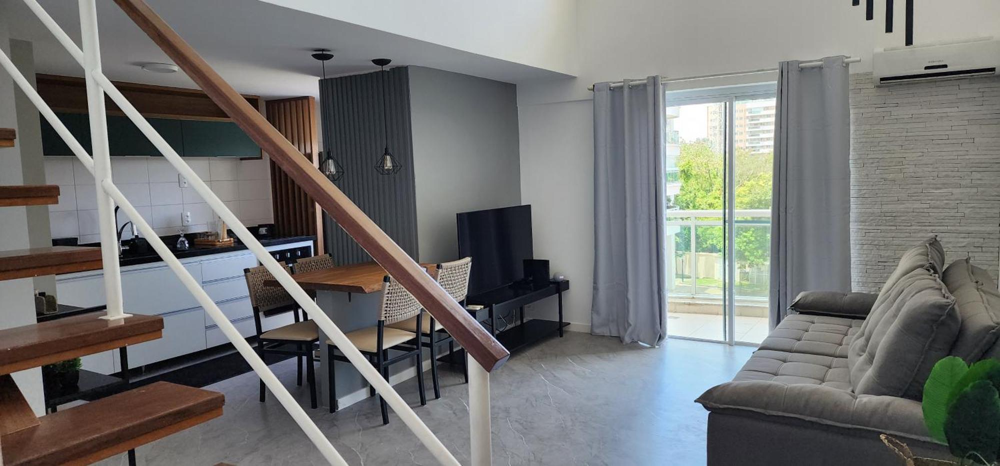 Apartamento Loft Duplex Charmoso - Blue Vision *